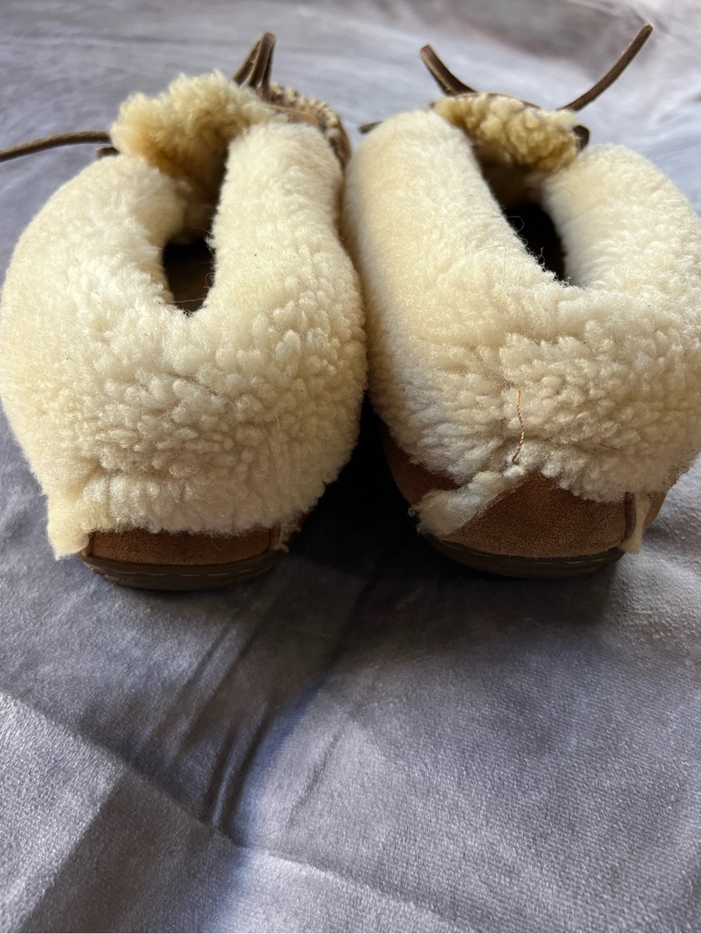 LLBean wicked good moccasin slippers - Picture 2 of 8